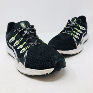 Nike Shoes Mens 8 Black Quest Running Sneaker Trainer Comfort Performance Active
